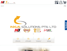 Tablet Screenshot of inxussolutions.com